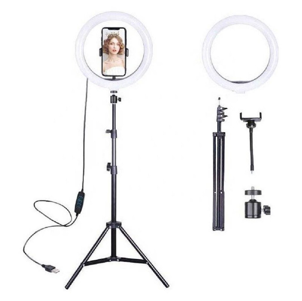 Miniatura 2 de Aro De Luz Led 30cm Tripode